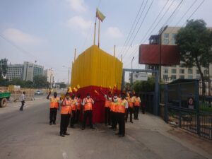 Kannada Rajyothsava Celebrations by ORRCA Traffic Team