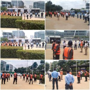 Today’s Traffic Awareness session at Embassy Tech Park