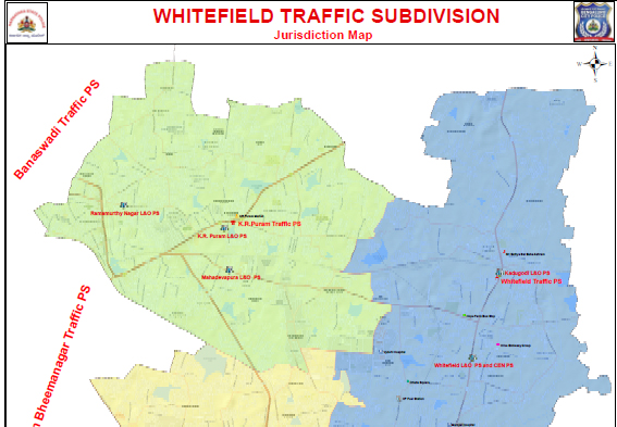 Whitefiled Subdivision Traffic