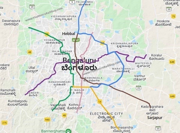 Obstacle Removed: Bengaluru Outer Ring Road Metro Line's Construction To  Move Forward, To Meet 2025 Deadline