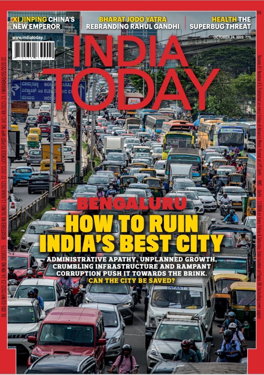 This week’s India Today magazine on Bangalore Infrastructure