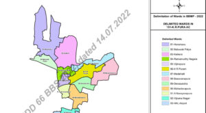 Mahadevpura Zone New Wards map