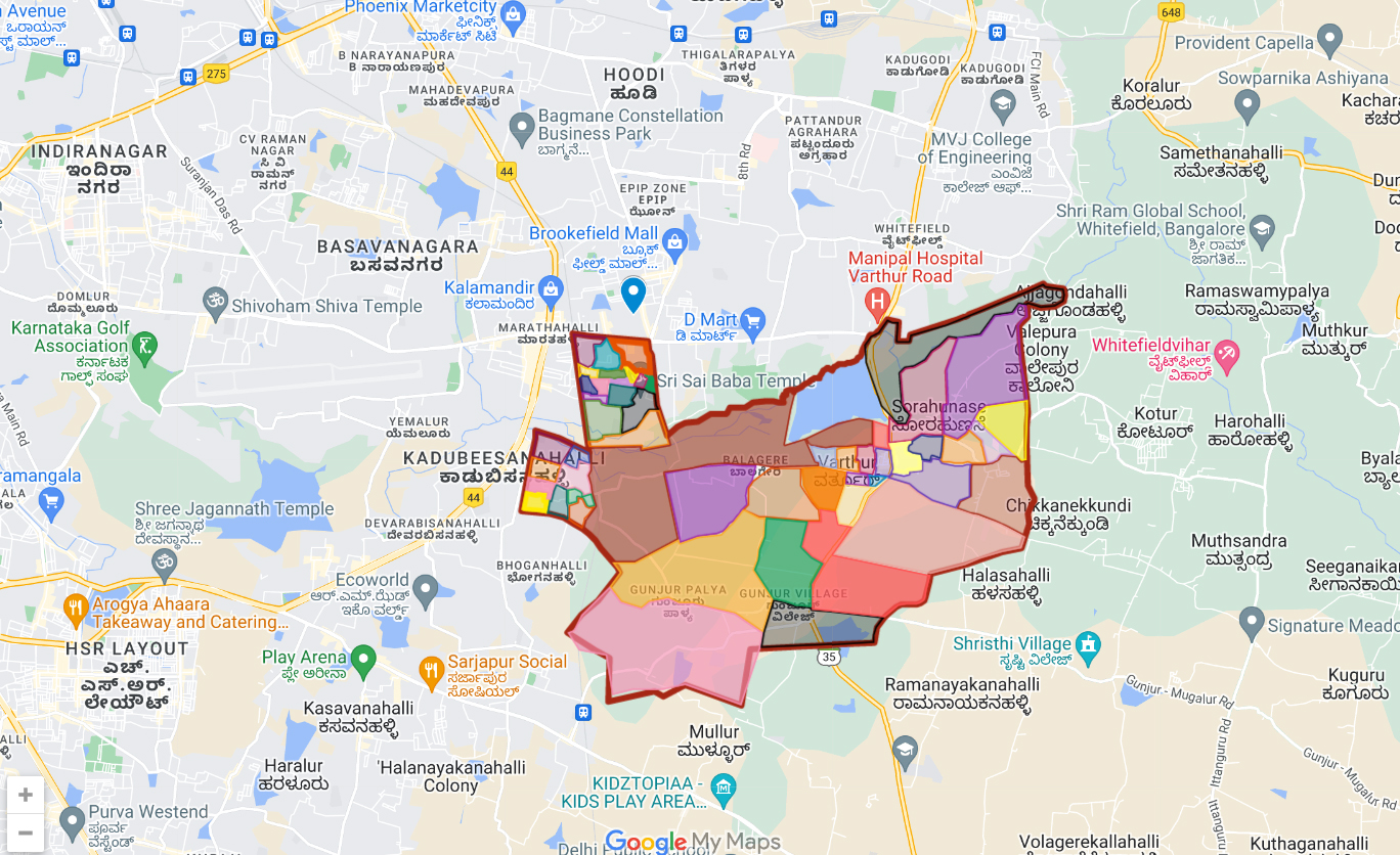 Varthur 149 Ward Outline