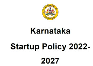 Karnataka Startup Policy Revised